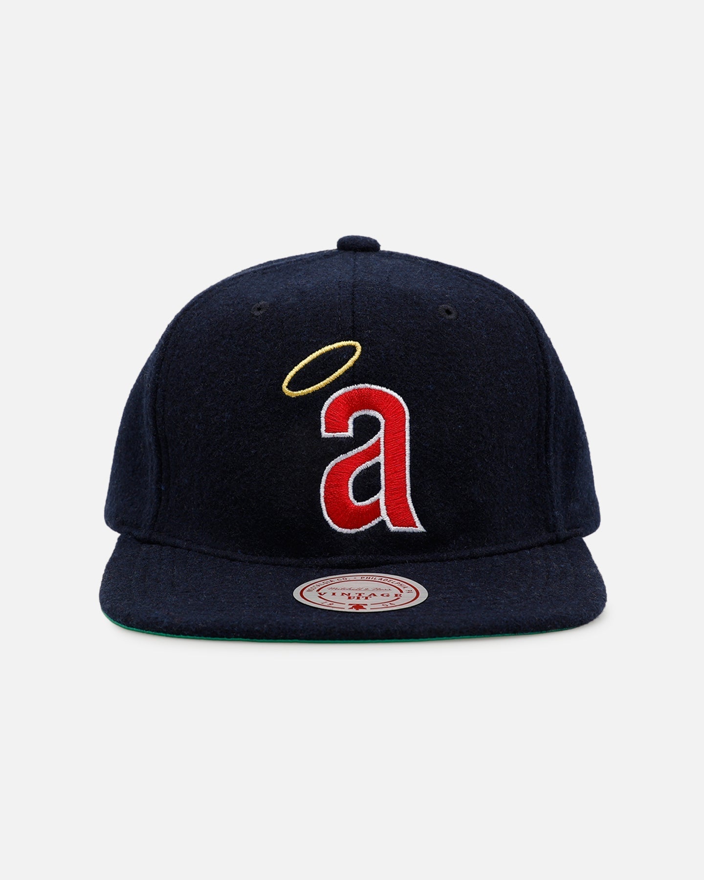 Mitchell & Ness Los Angeles Angels 'Vintage Baseball' Vintage Fit Strapback Blue