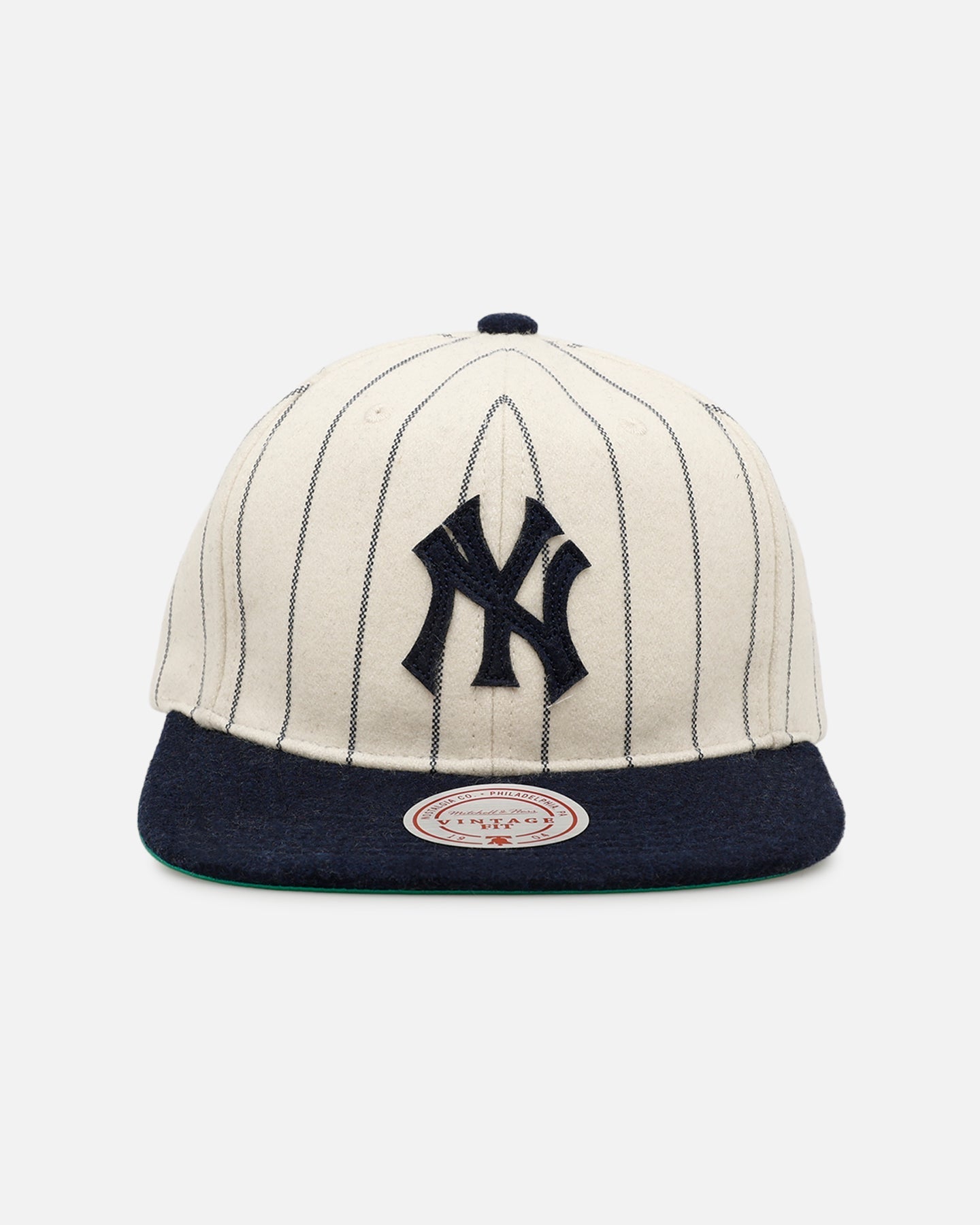 Mitchell & Ness New York Yankees 'Vintage Baseball' Vintage Fit Strapback Off White