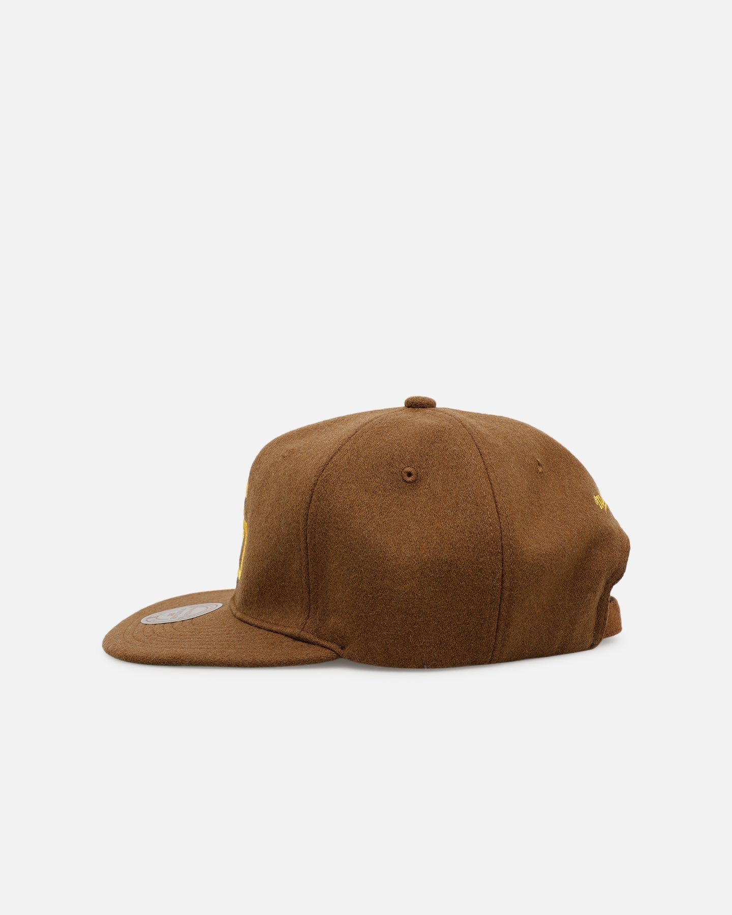 Mitchell & Ness San Diego Padres 'Vintage Baseball' Vintage Fit Strapback Brown