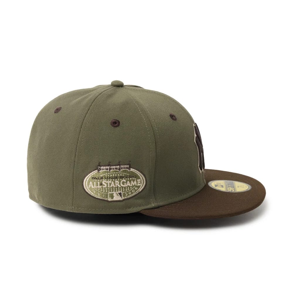 New York Yankees MLB Camo Green 59FIFTY Fitted Cap