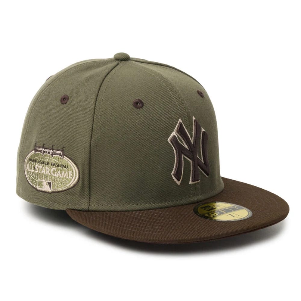 New York Yankees MLB Camo Green 59FIFTY Fitted Cap