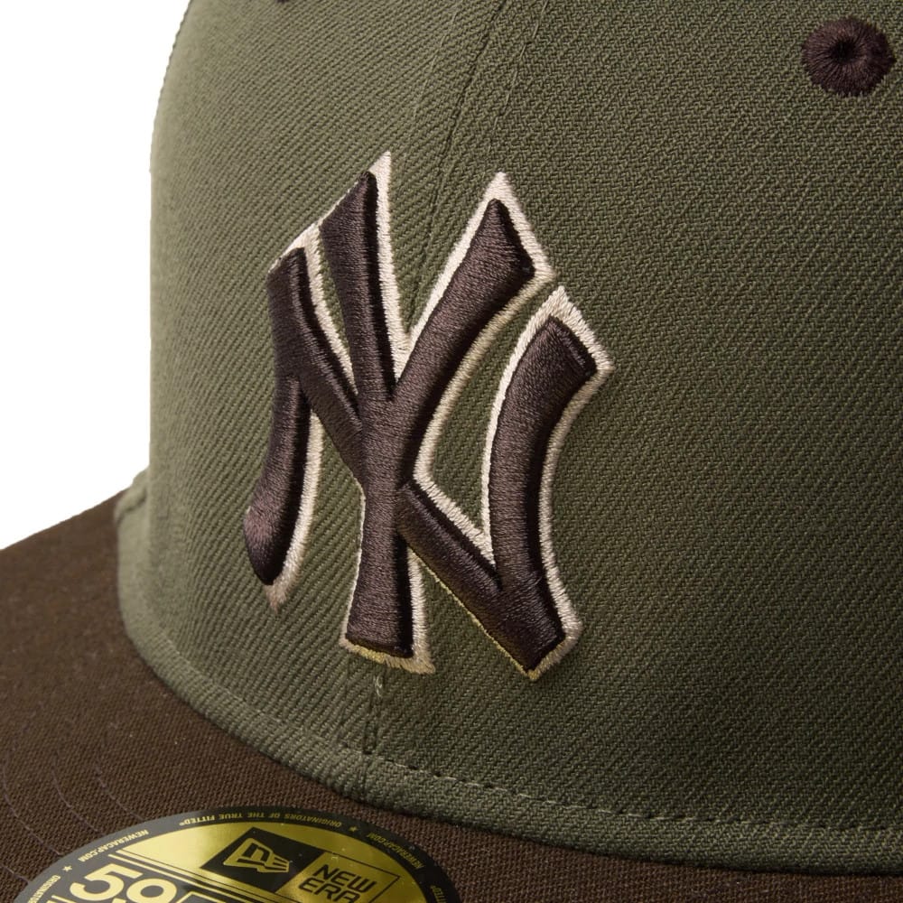 New York Yankees MLB Camo Green 59FIFTY Fitted Cap