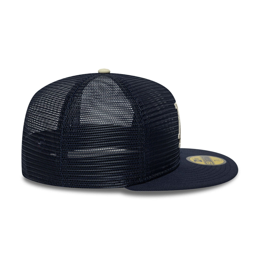 LA Dodgers MLB All Mesh Navy 59FIFTY Fitted Cap