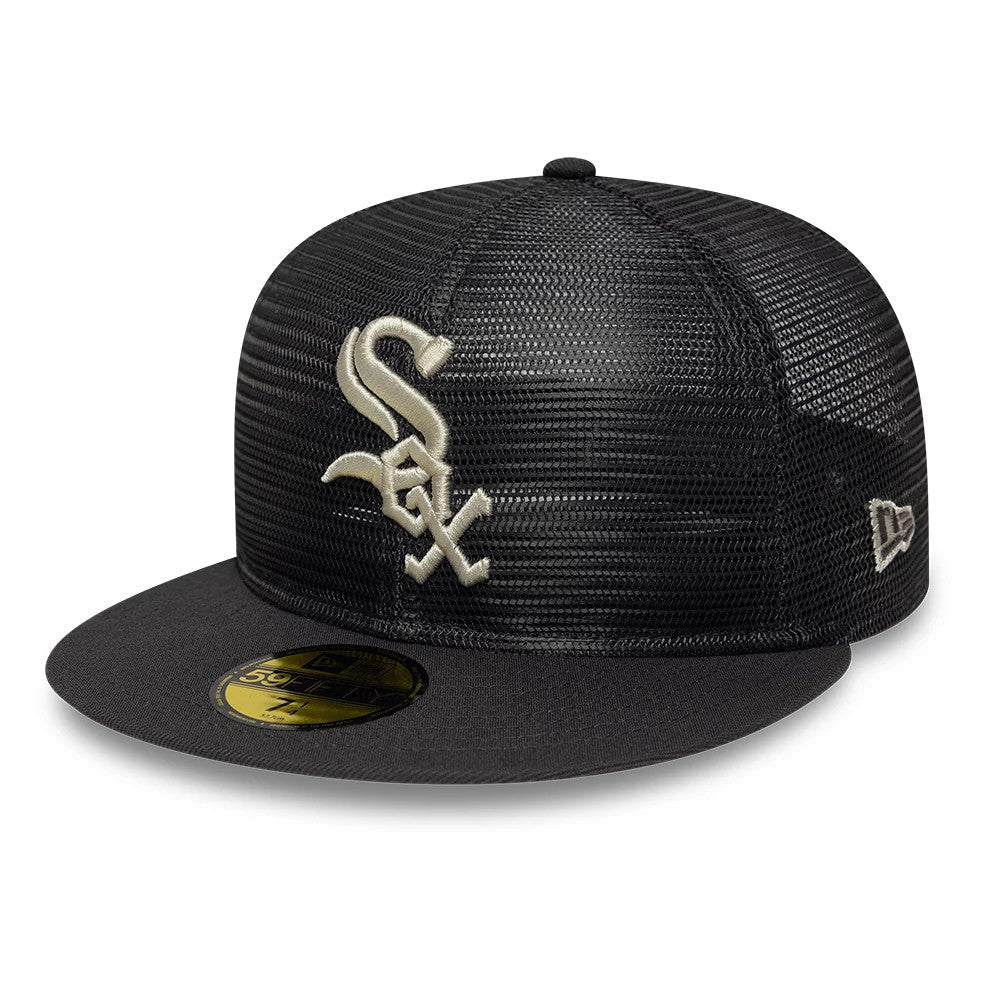 Chicago White Sox MLB All Mesh Dark Grey 59FIFTY Fitted Cap