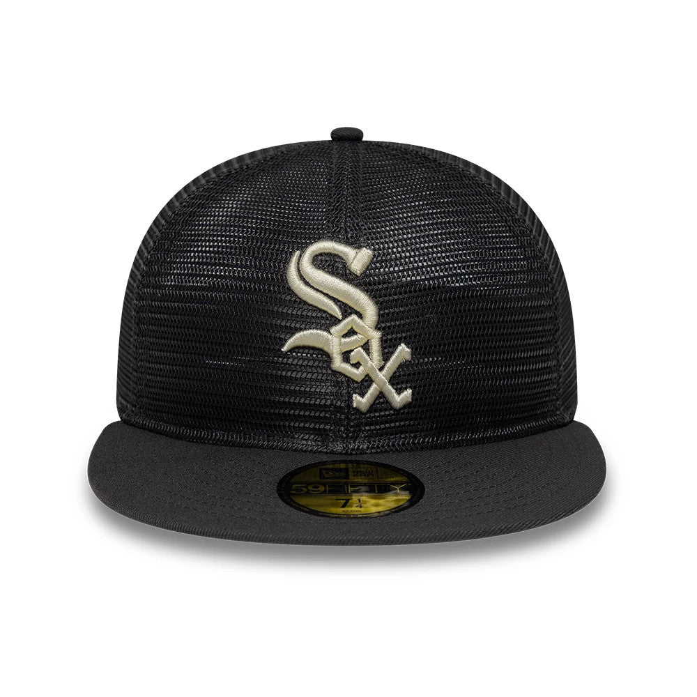 Chicago White Sox MLB All Mesh Dark Grey 59FIFTY Fitted Cap