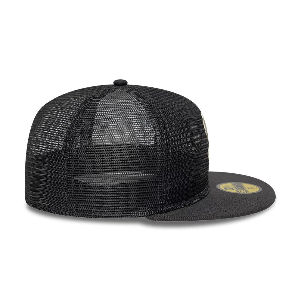 Chicago White Sox MLB All Mesh Dark Grey 59FIFTY Fitted Cap
