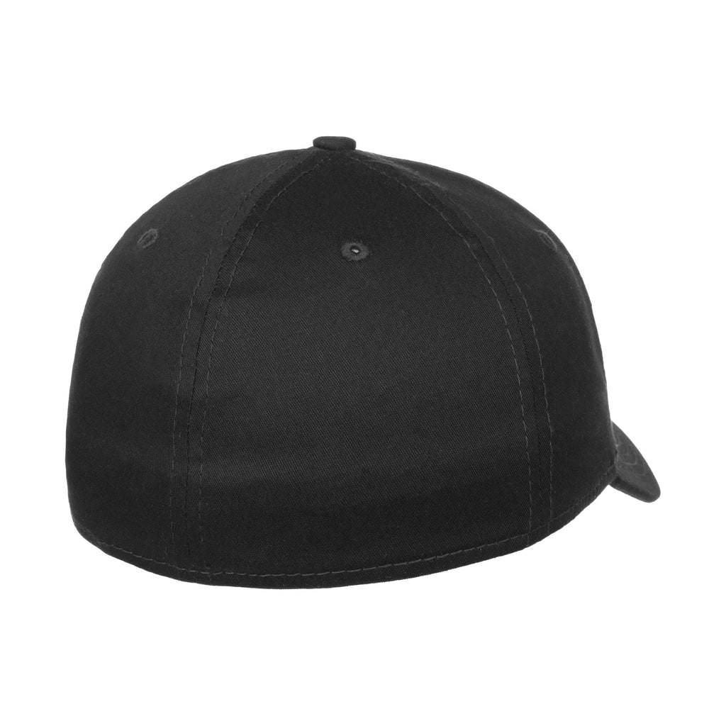 Tioga NY White on Black Fullcap