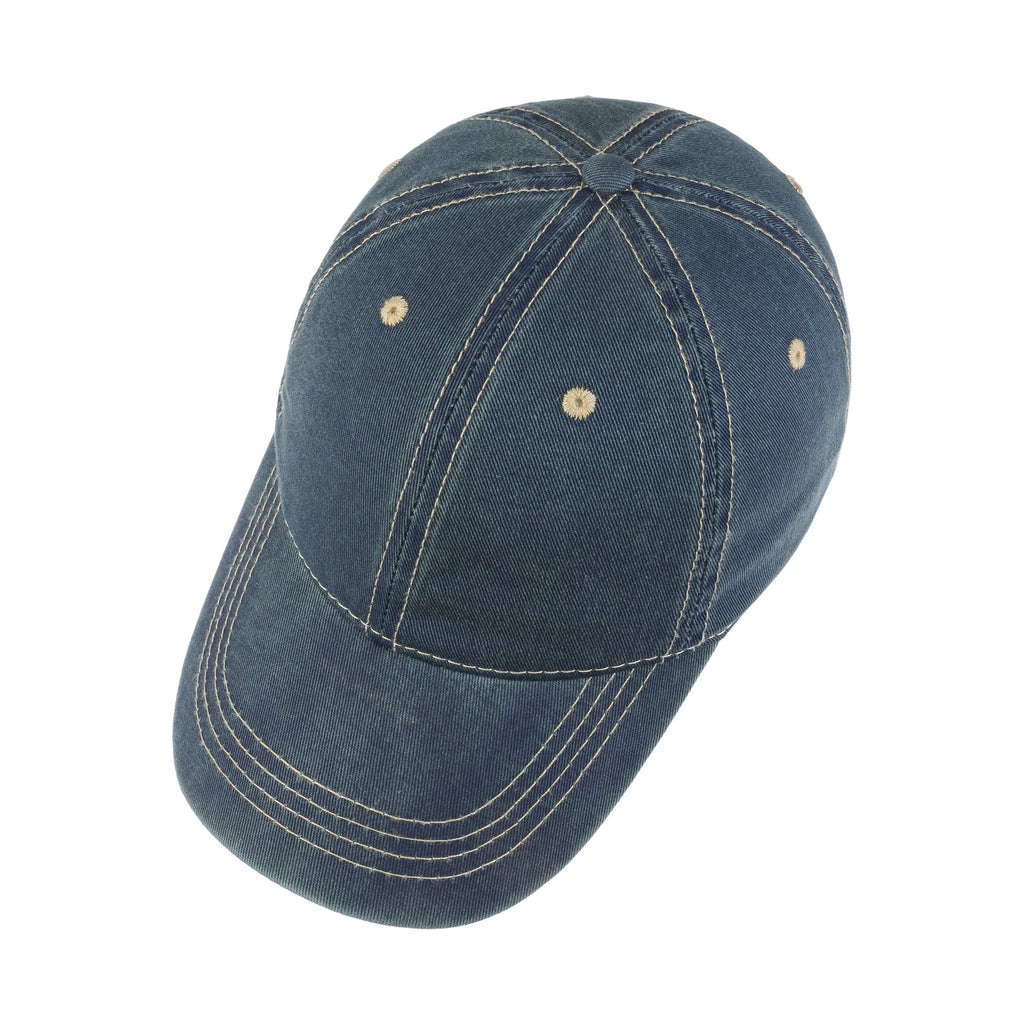 Washed Denim Baseball Cap