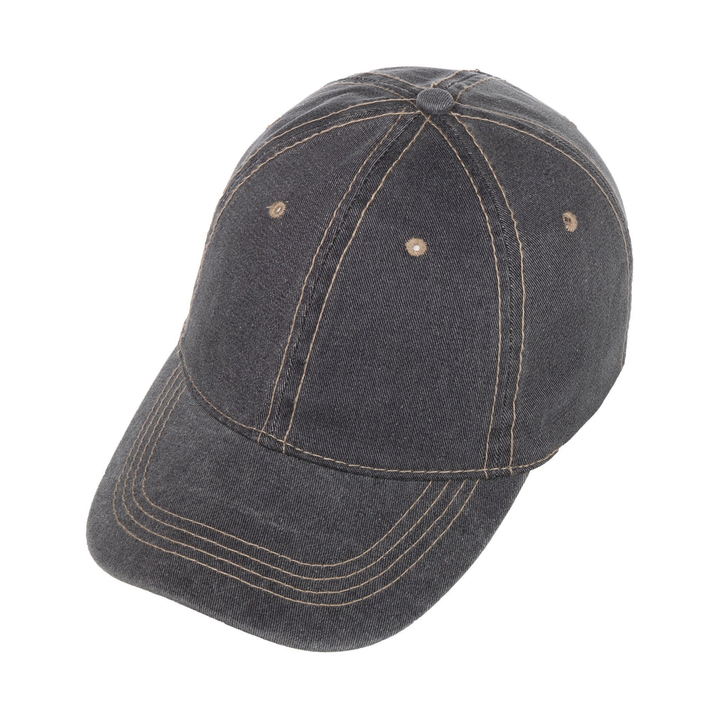 Washed Denim Baseball Cap