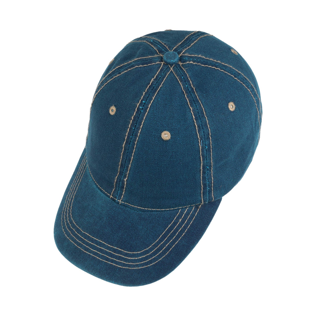 Washed Denim Baseball Cap