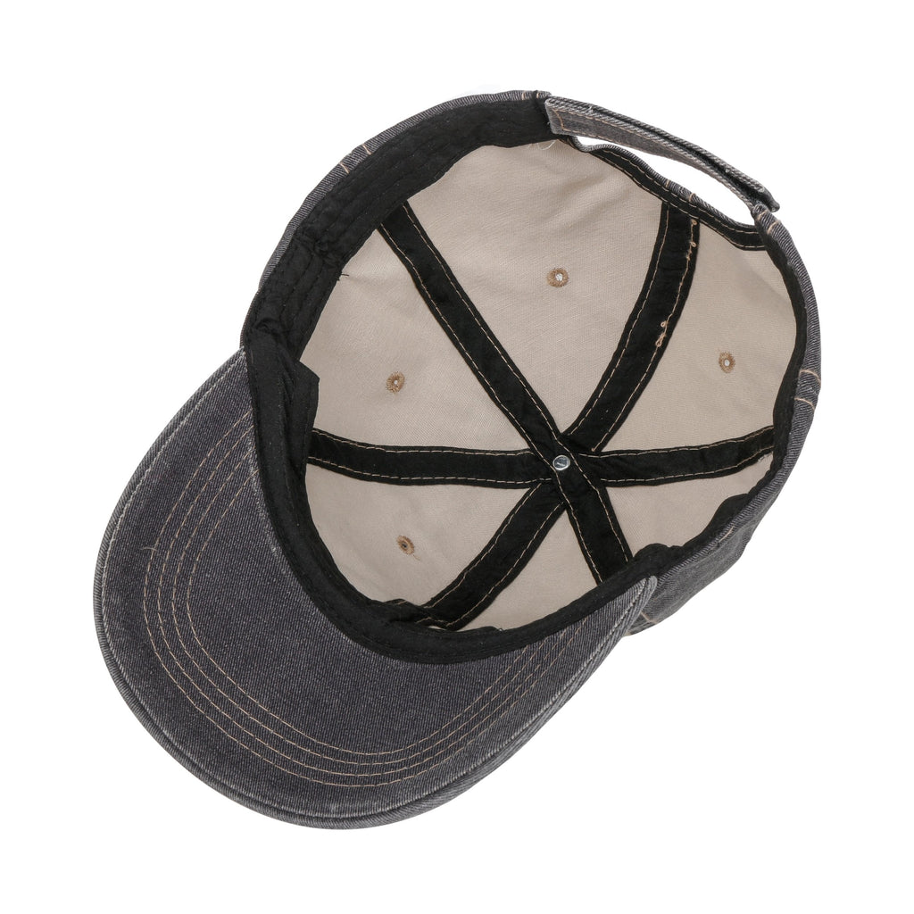 Washed Denim Baseball Cap