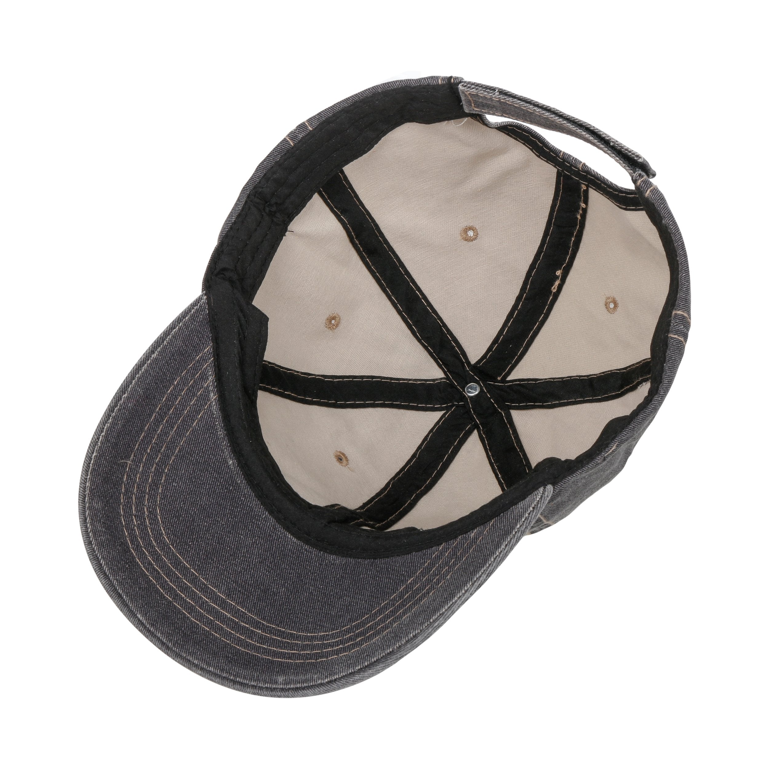 Washed Denim Baseball Cap