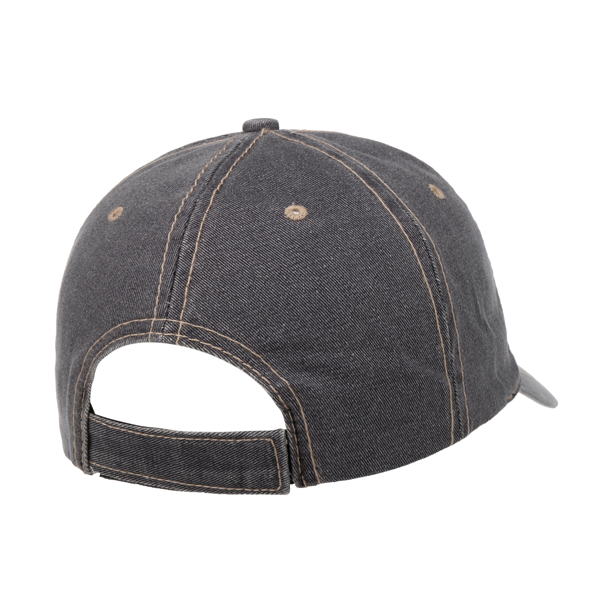 Washed Denim Baseball Cap