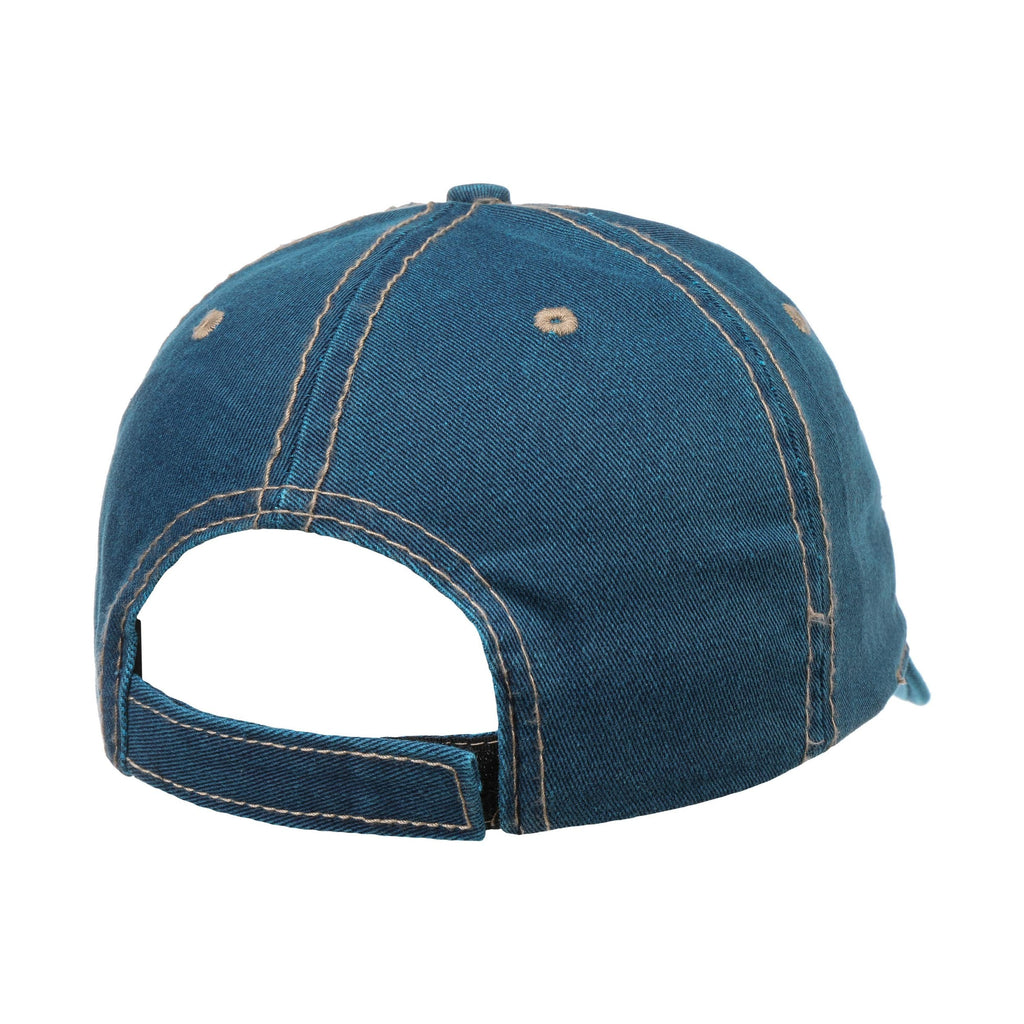 Washed Denim Baseball Cap