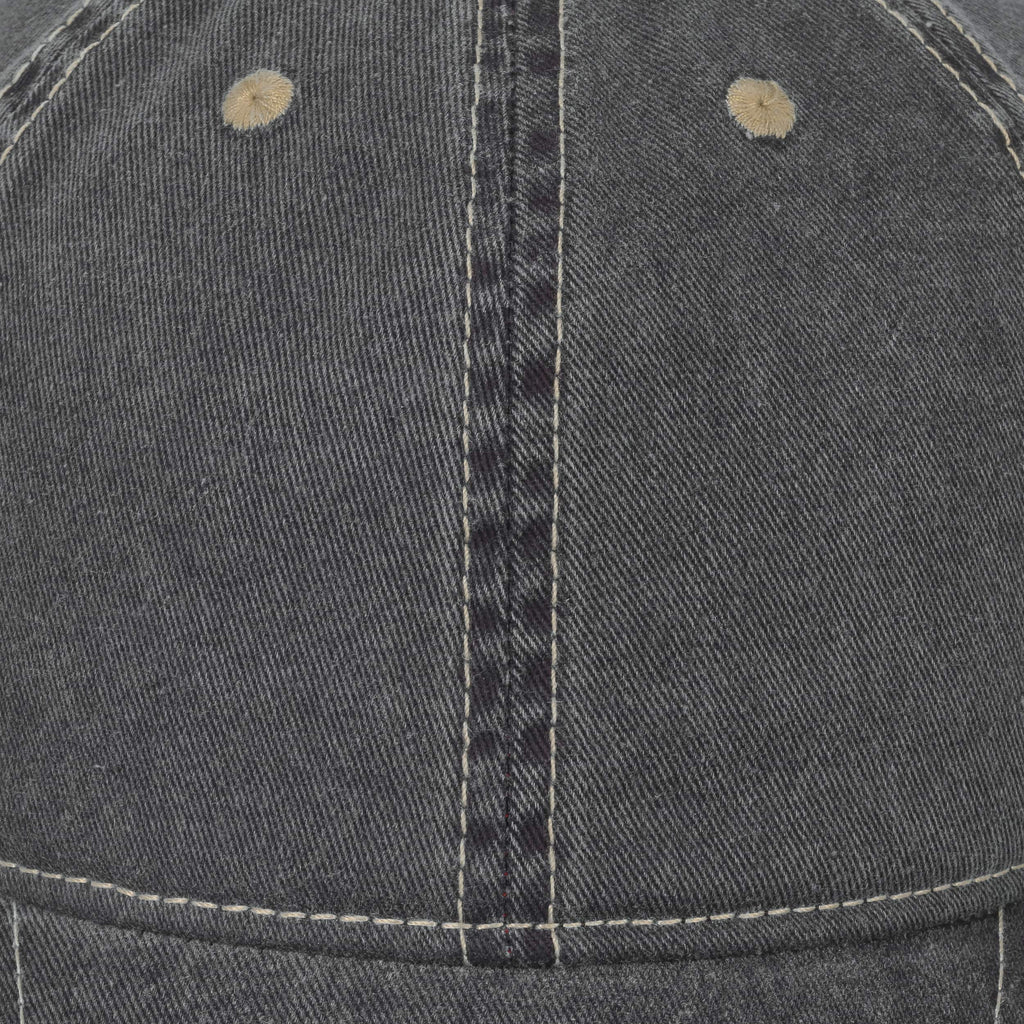 Washed Denim Baseball Cap