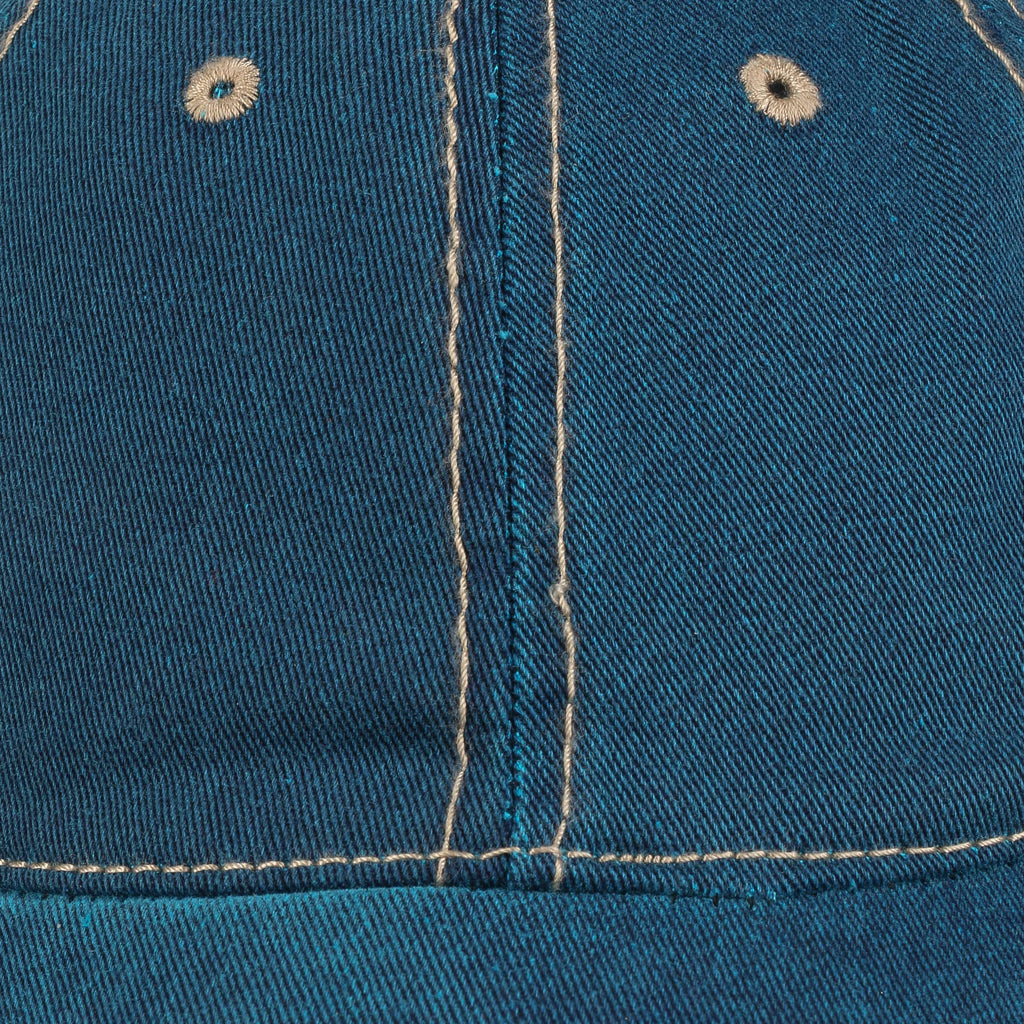 Washed Denim Baseball Cap