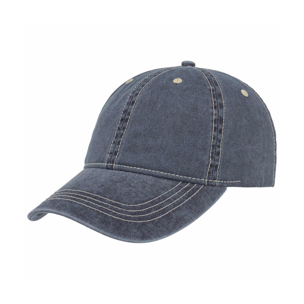Washed Denim Baseball Cap