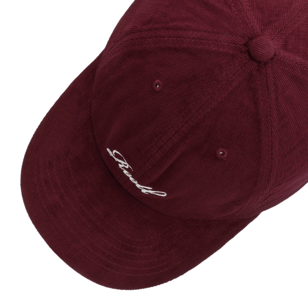Single Script Corduroy Cap