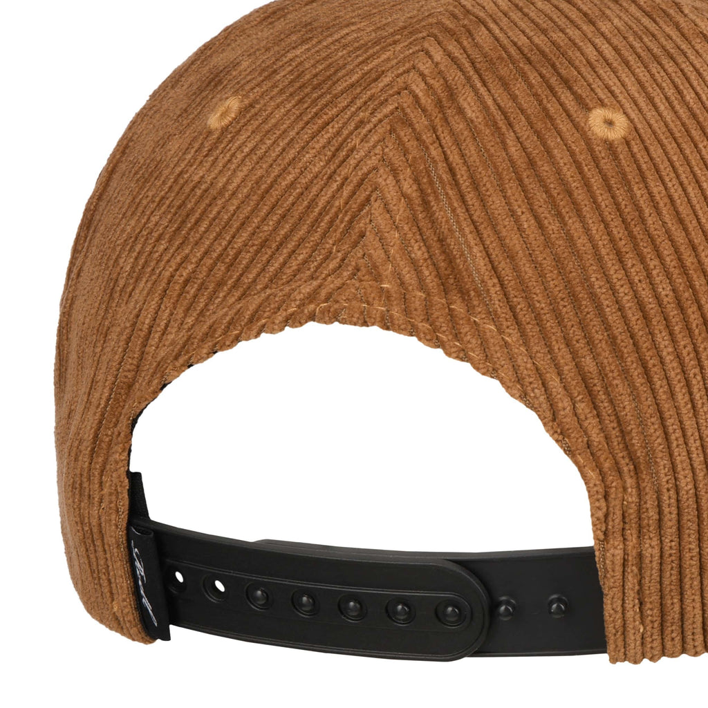 Single Script Corduroy Cap