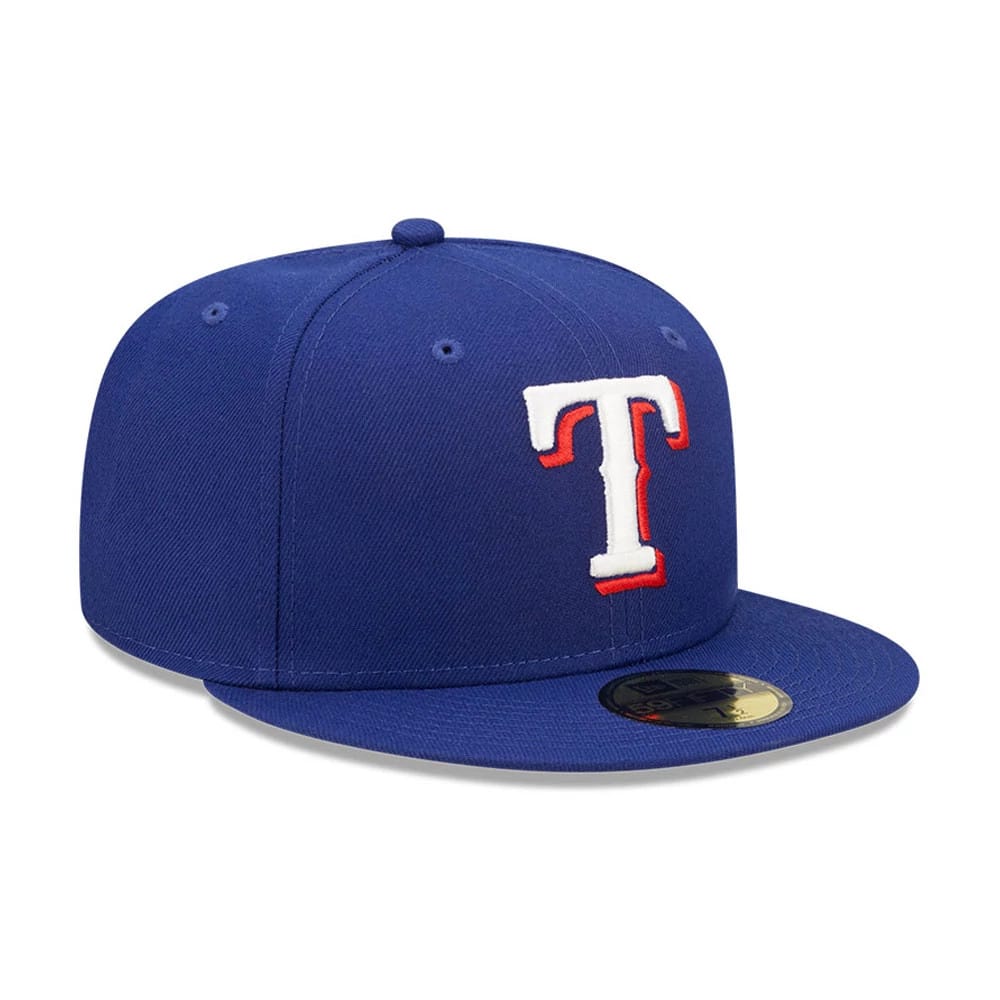 MLB Authentic On Field Texas Rangers Blue 59FIFTY Fitted Cap