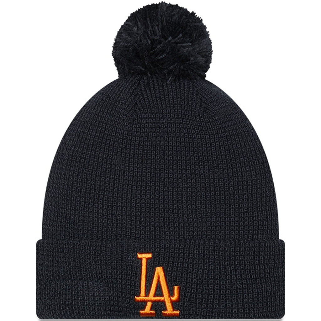 New Era Mens Los Angeles Dodgers MLB Team Pop Logo Cuffed Beanie - Navy