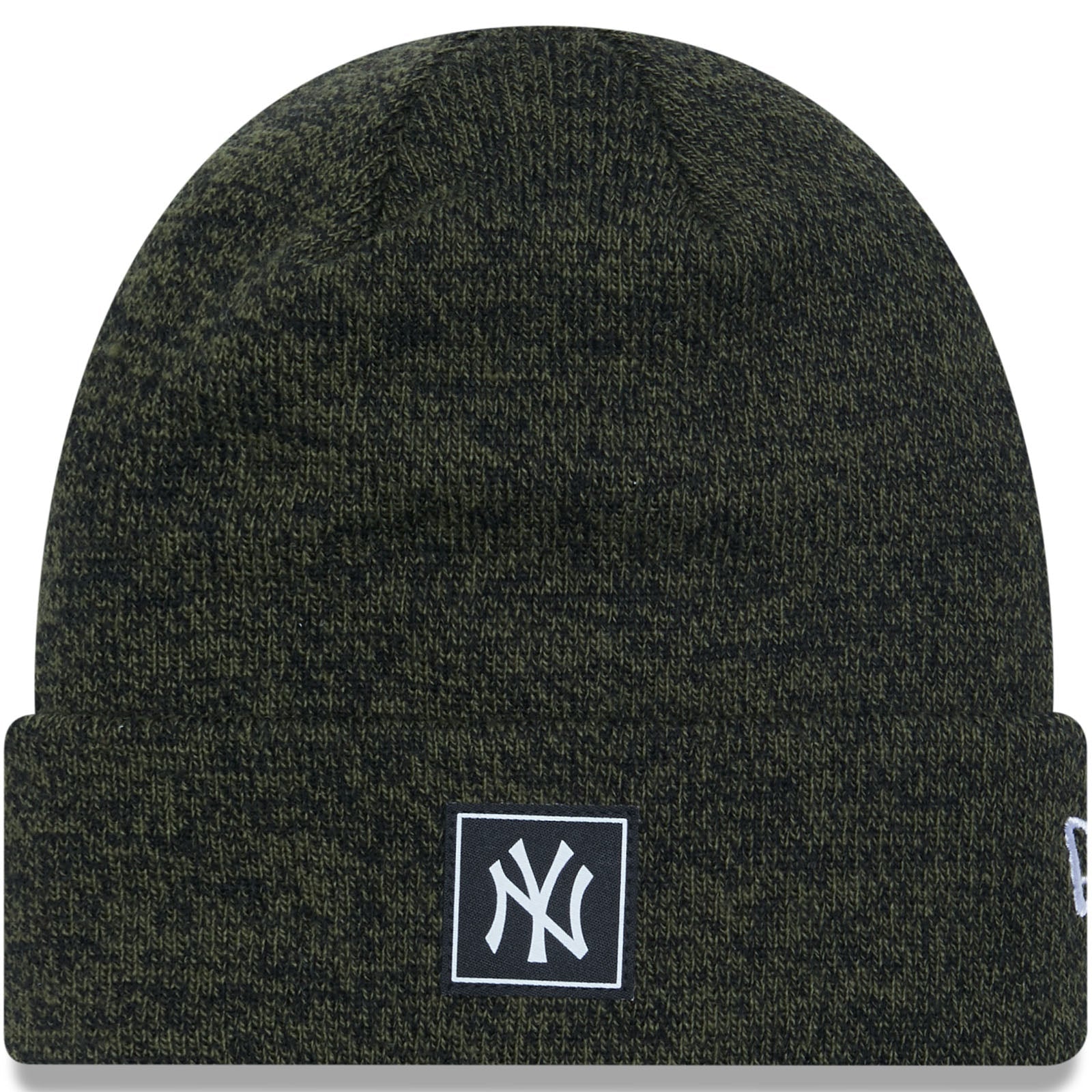 New Era New York Yankees MLB Team Cuff Beanie Hat - New Olive