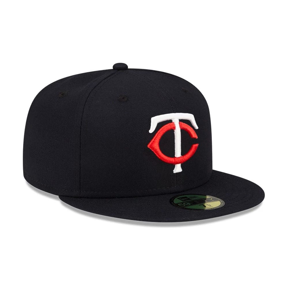 Minnesota Twins MLB Authentic On Field Navy 59FIFTY Fitted Cap
