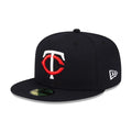 Minnesota Twins MLB Authentic On Field Navy 59FIFTY Fitted Cap