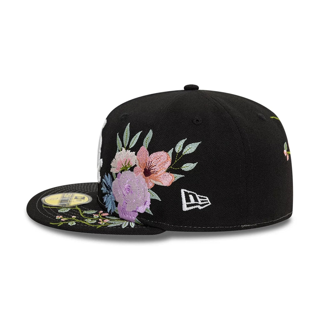 Chicago White Sox MLB Floral Black 59FIFTY Fitted Cap