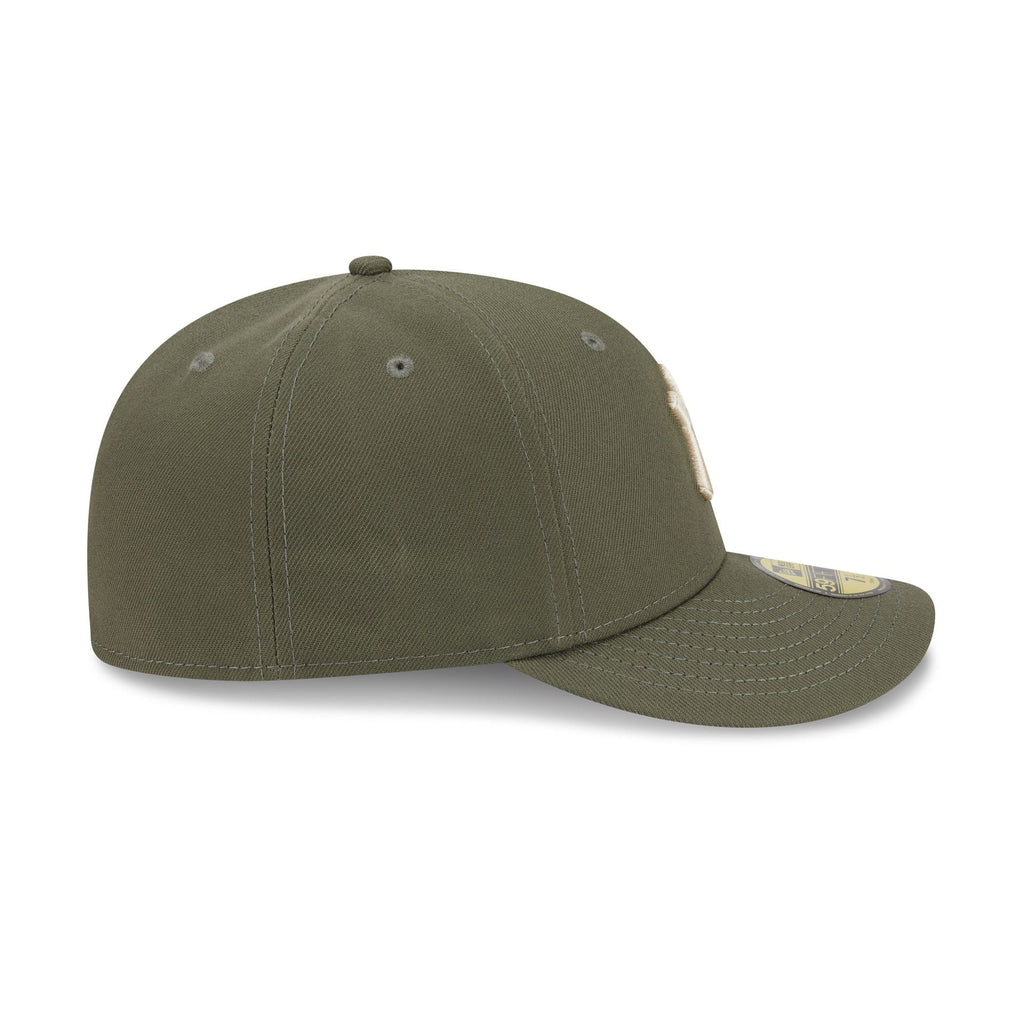 New York Yankees Tonal Florals Olive 59FIFTY Fitted Hat