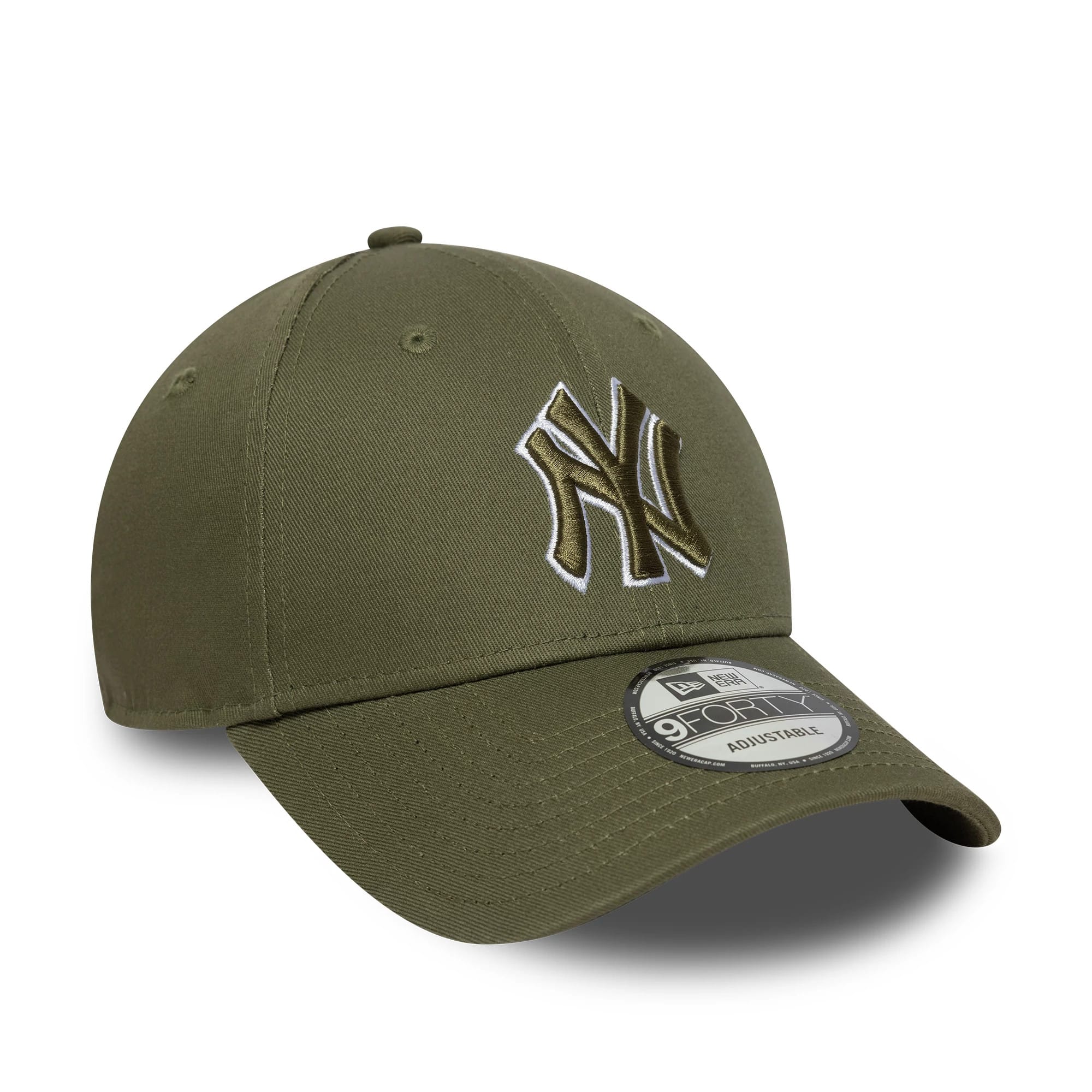 New York Yankees MLB Outline Dark Green 9FORTY Adjustable Cap