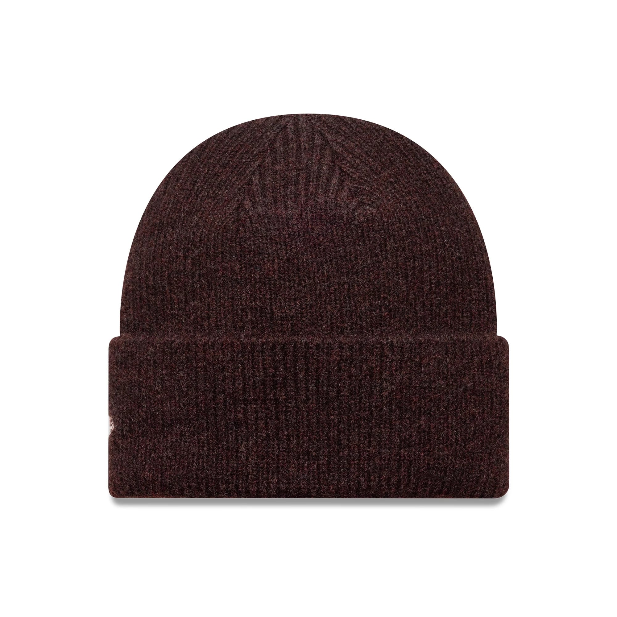 New York Yankees Womens MLB Dark Red Wide Cuff Knit Beanie Hat