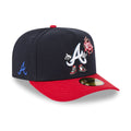 Atlanta Braves MLB Cartoon Navy 59FIFTY A-Frame Fitted Cap