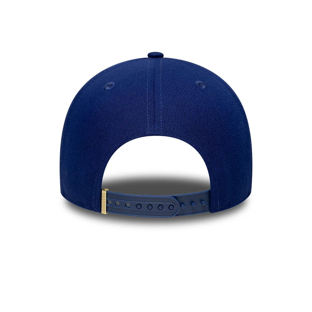 LA Dodgers MLB Emblem Dark Blue 9FORTY M-Crown A-Frame Adjustable Cap