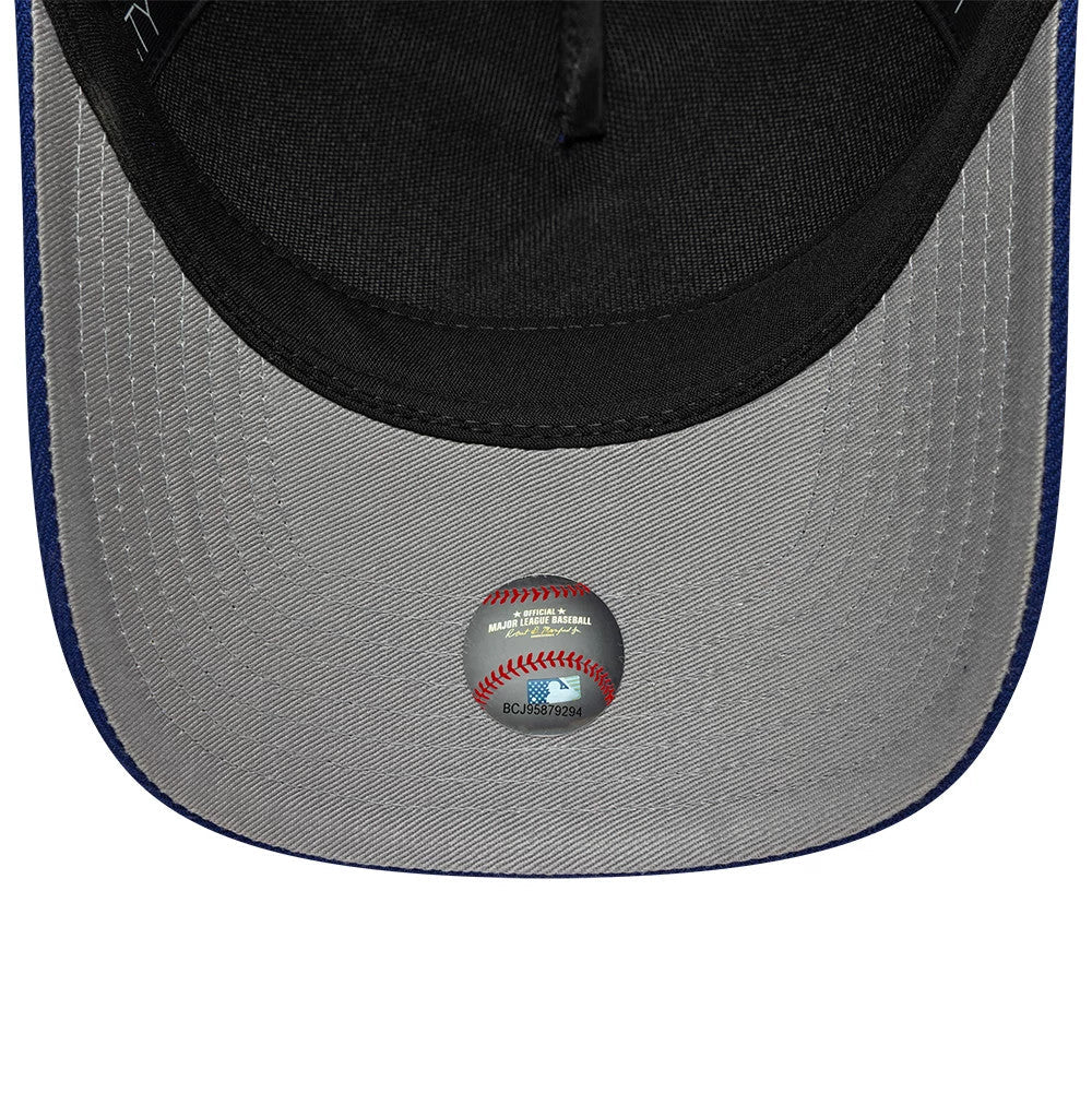 LA Dodgers MLB Emblem Dark Blue 9FORTY M-Crown A-Frame Adjustable Cap