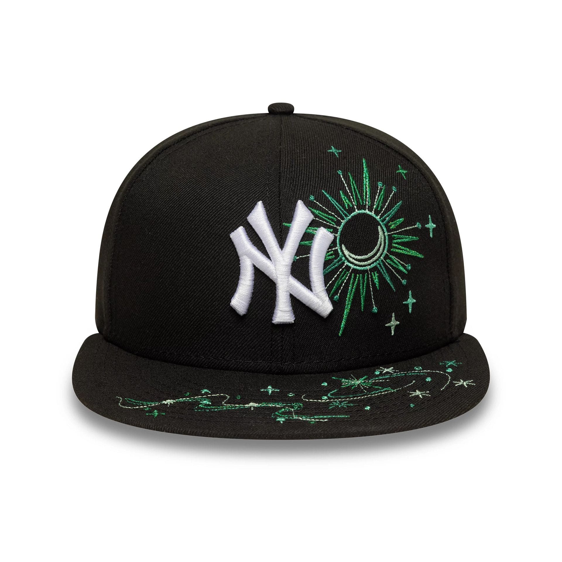 New York Yankees MLB Zodiac Black 59FIFTY Fitted Cap