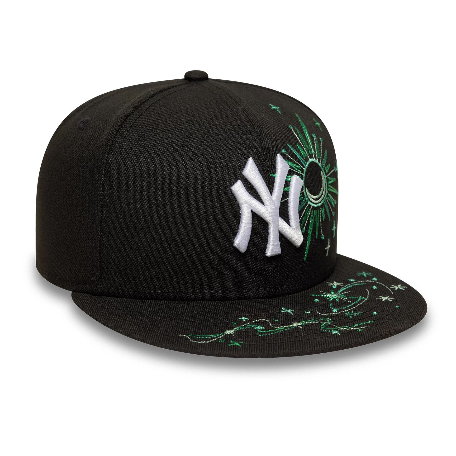 New York Yankees MLB Zodiac Black 59FIFTY Fitted Cap