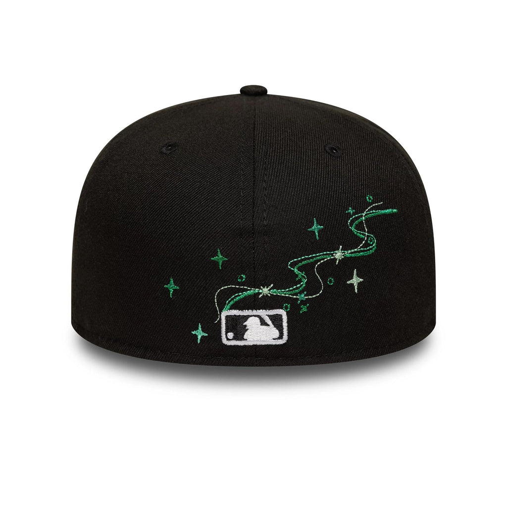 New York Yankees MLB Zodiac Black 59FIFTY Fitted Cap
