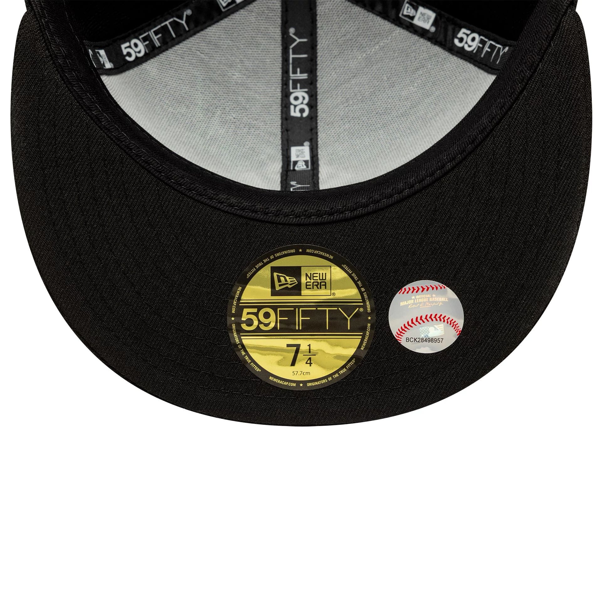 New York Yankees MLB Zodiac Black 59FIFTY Fitted Cap