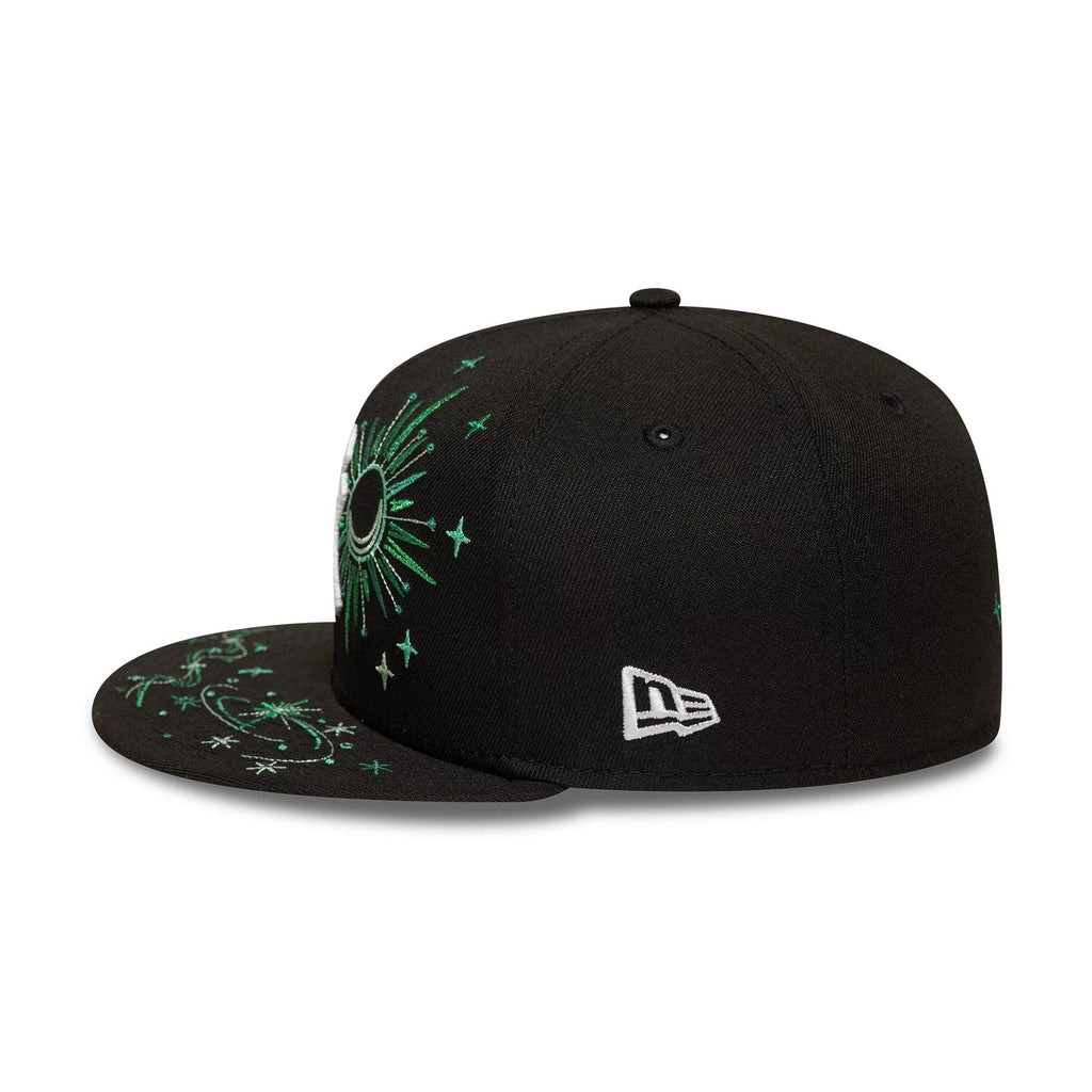 New York Yankees MLB Zodiac Black 59FIFTY Fitted Cap