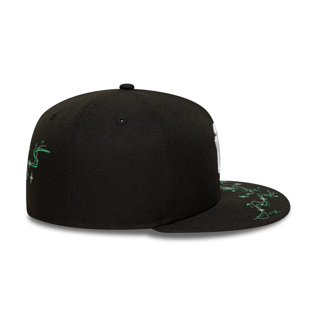 New York Yankees MLB Zodiac Black 59FIFTY Fitted Cap