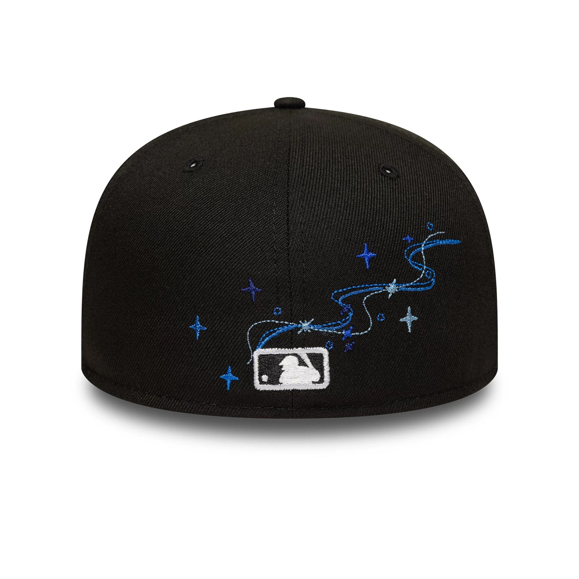 LA Dodgers MLB Zodiac Black 59FIFTY Fitted Cap