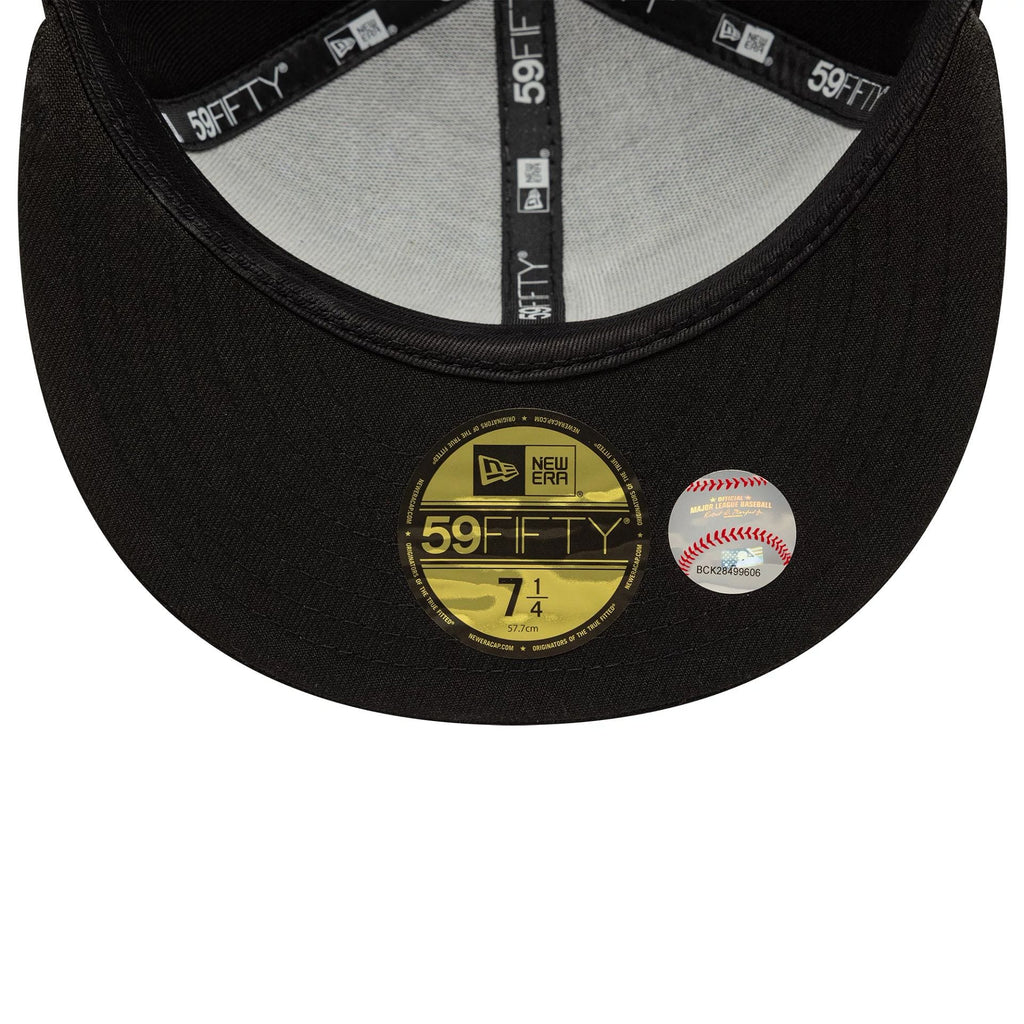LA Dodgers MLB Zodiac Black 59FIFTY Fitted Cap