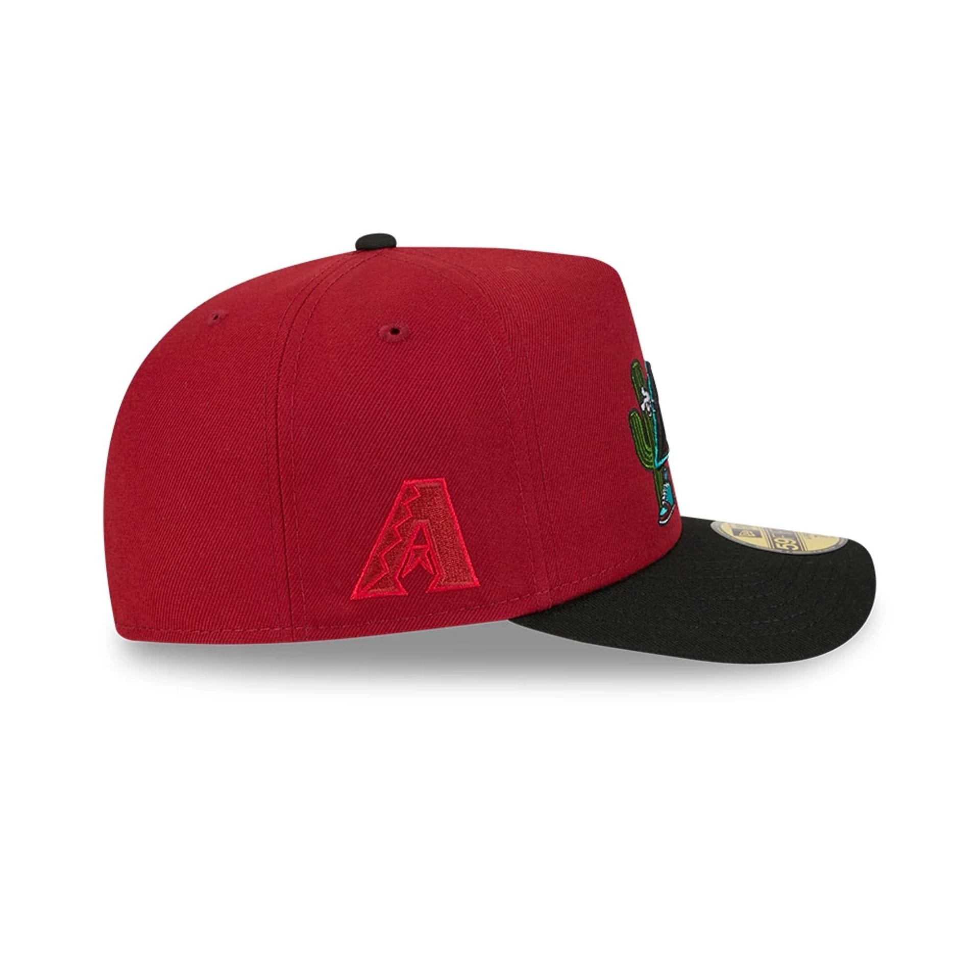 Arizona Diamondbacks MLB Cartoon Dark Red 59FIFTY A-Frame Fitted Cap