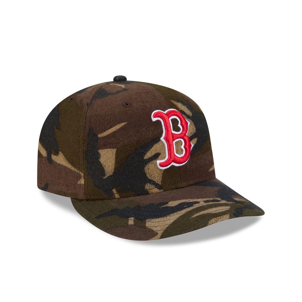 Boston Red Sox Three Looms Camo Pre-Curve 59FIFTY Fitted Hat