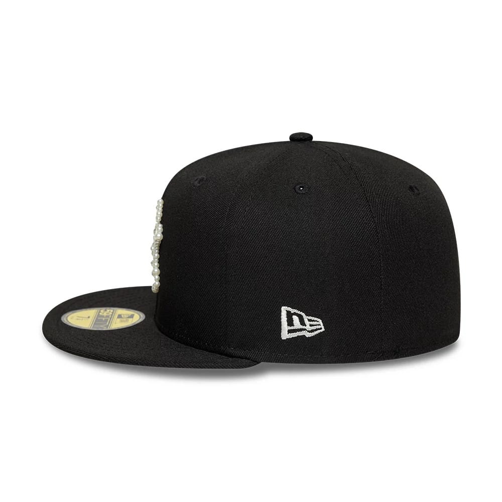 New York Yankees MLB Faux Pearl Black 59FIFTY Fitted Cap
