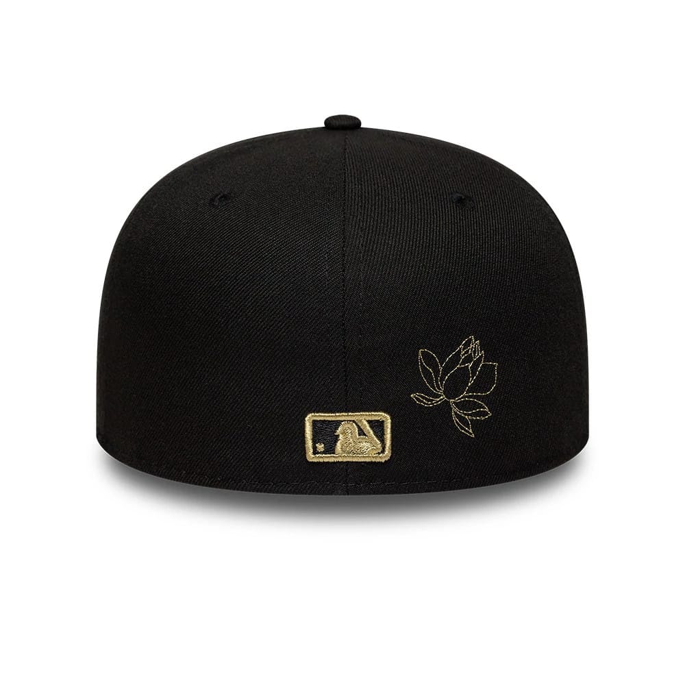 New York Yankees MLB Floral Black 59FIFTY Fitted Cap