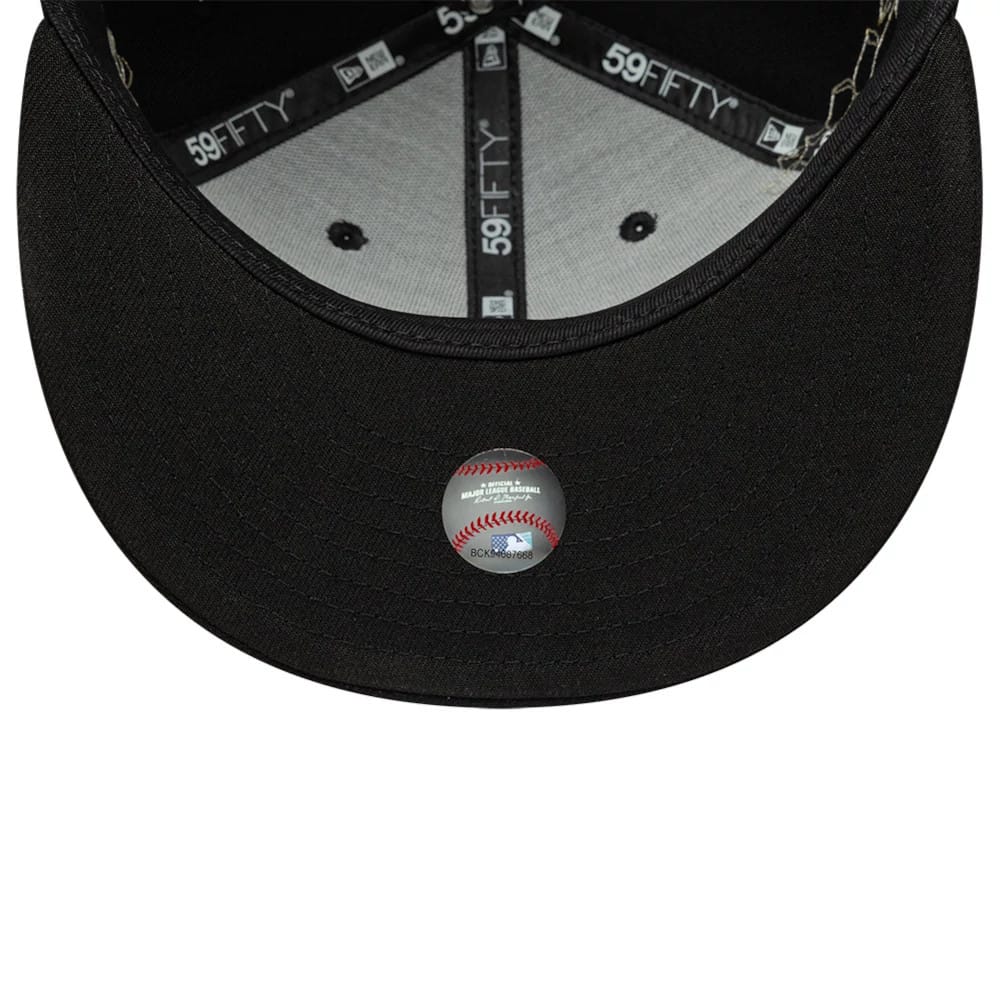 New York Yankees MLB Floral Black 59FIFTY Fitted Cap