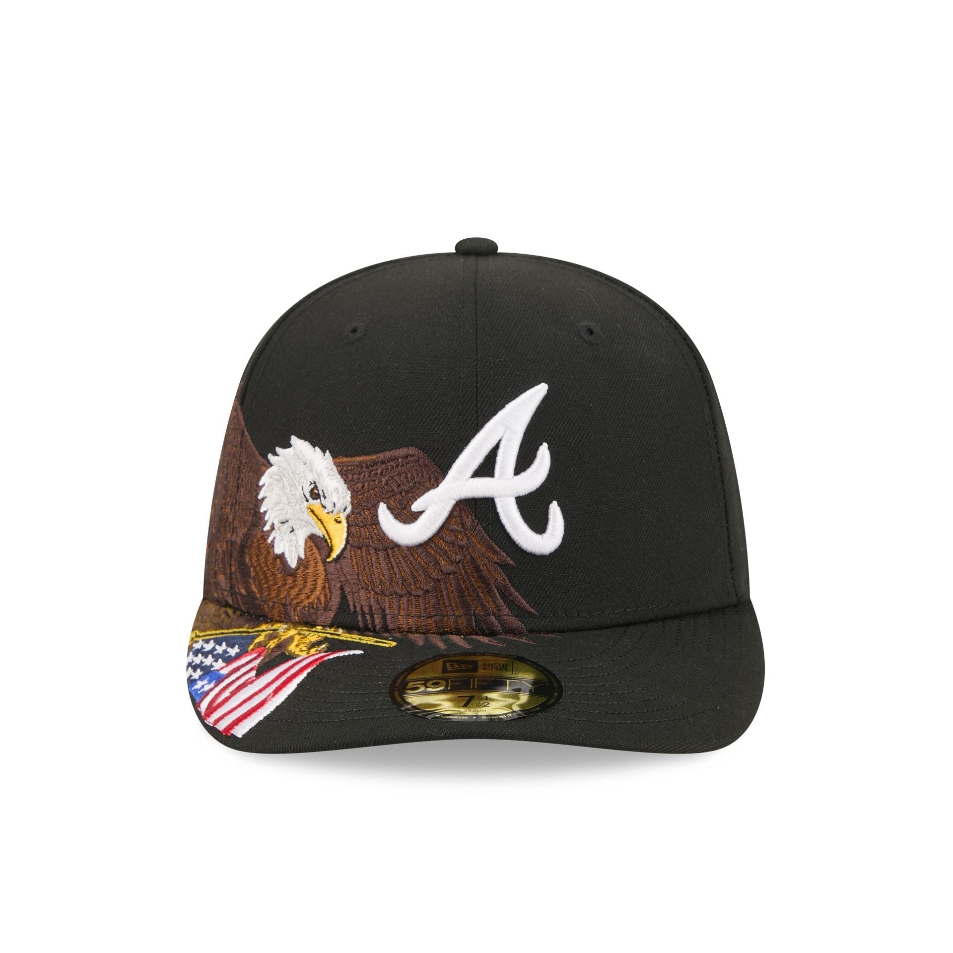 Atlanta Braves Liberty Eagle 59FIFTY Fitted Hat