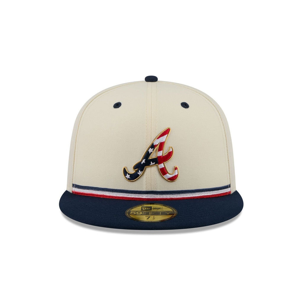 Atlanta Braves Independence Day 2026 59FIFTY Fitted Hat